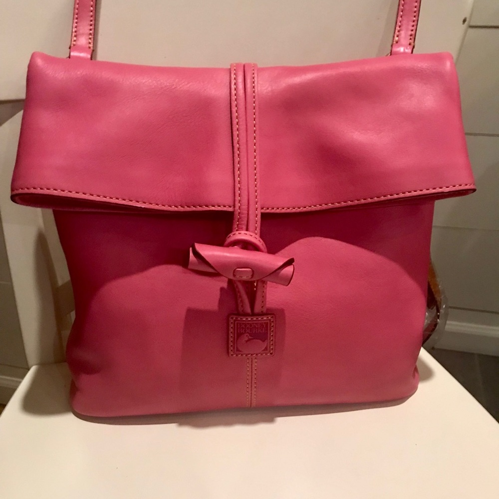 Dooney Florentine Medium Toggle in Pink!